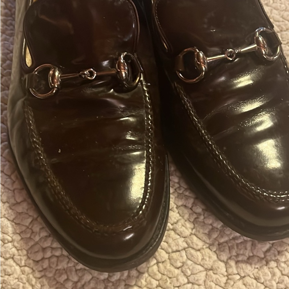 Men’s Gucci casual dress loafers sz 9